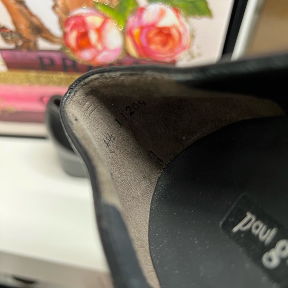 🔥🔥 Brand New Paul Green Winona Loafer Pump In Black Leather US size 7 MSRP $206 - Picture 5 of 5